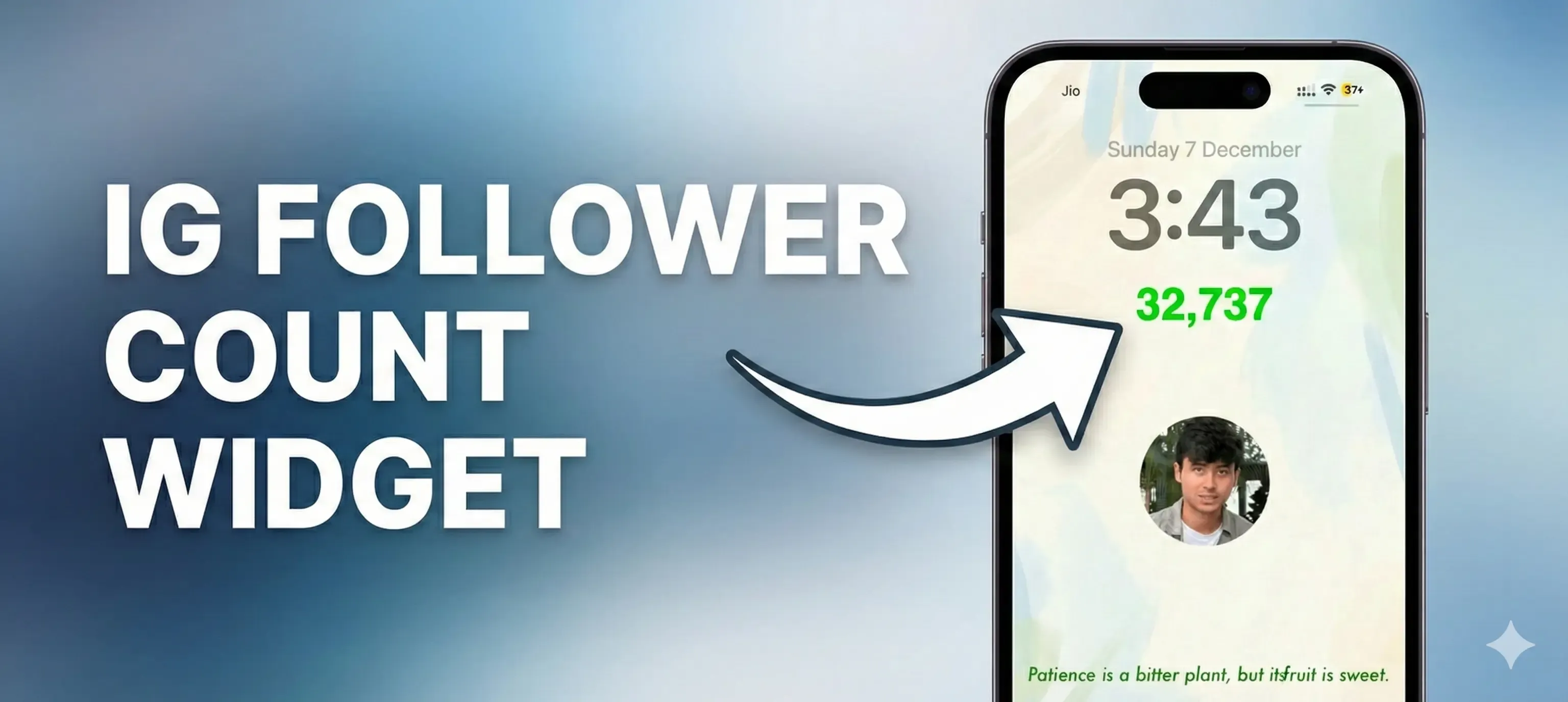 I Built This Instagram Follower Count Shortcut